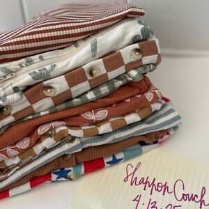 SpearmintLOVE gender neutral bamboo jumpers